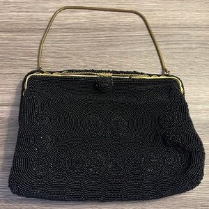 Vintage SaksFifthAvenue France beaded  purse